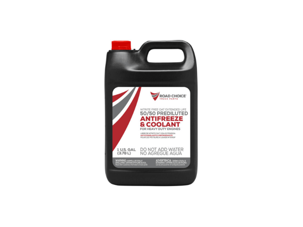 Slide images of Road Choice Nitrite Free OAT Extended Life 50/50 Prediluted Antifreeze and Coolant Gallon