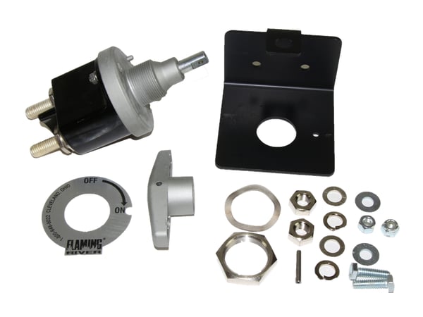 Slide images of KAMP Battery Disconnect Switch for Select Volvo Models