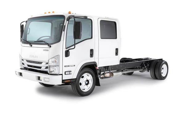 Slide images of Isuzu NPR Crew